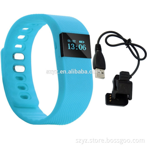 2016 TW64 Hot Selling Bluetooth Smart Bracelet with OLED Touch Screen for Fitness